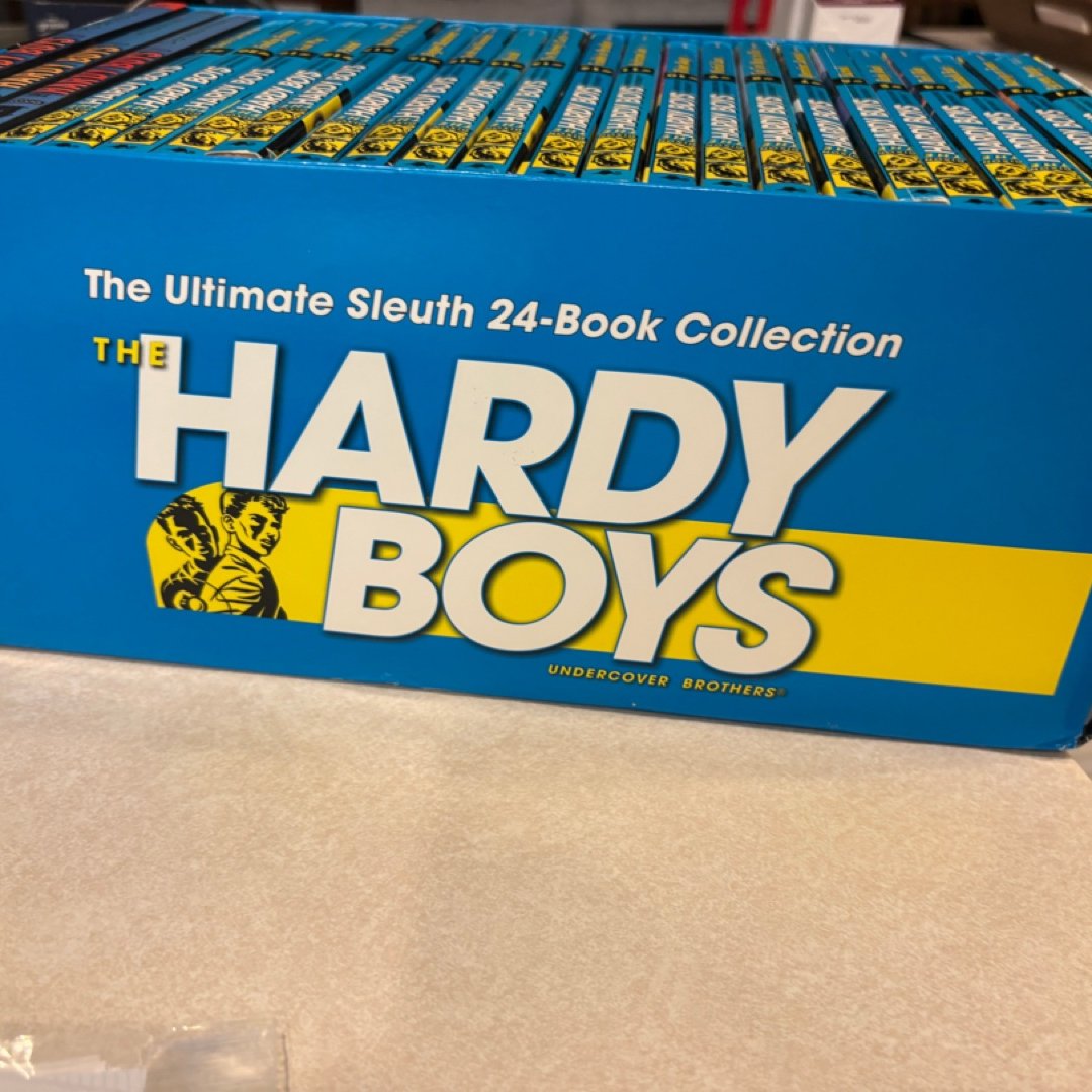 The Ultimate Sleuth 24- Book Collection The Hardy Boys Undercover Brothers Box Set