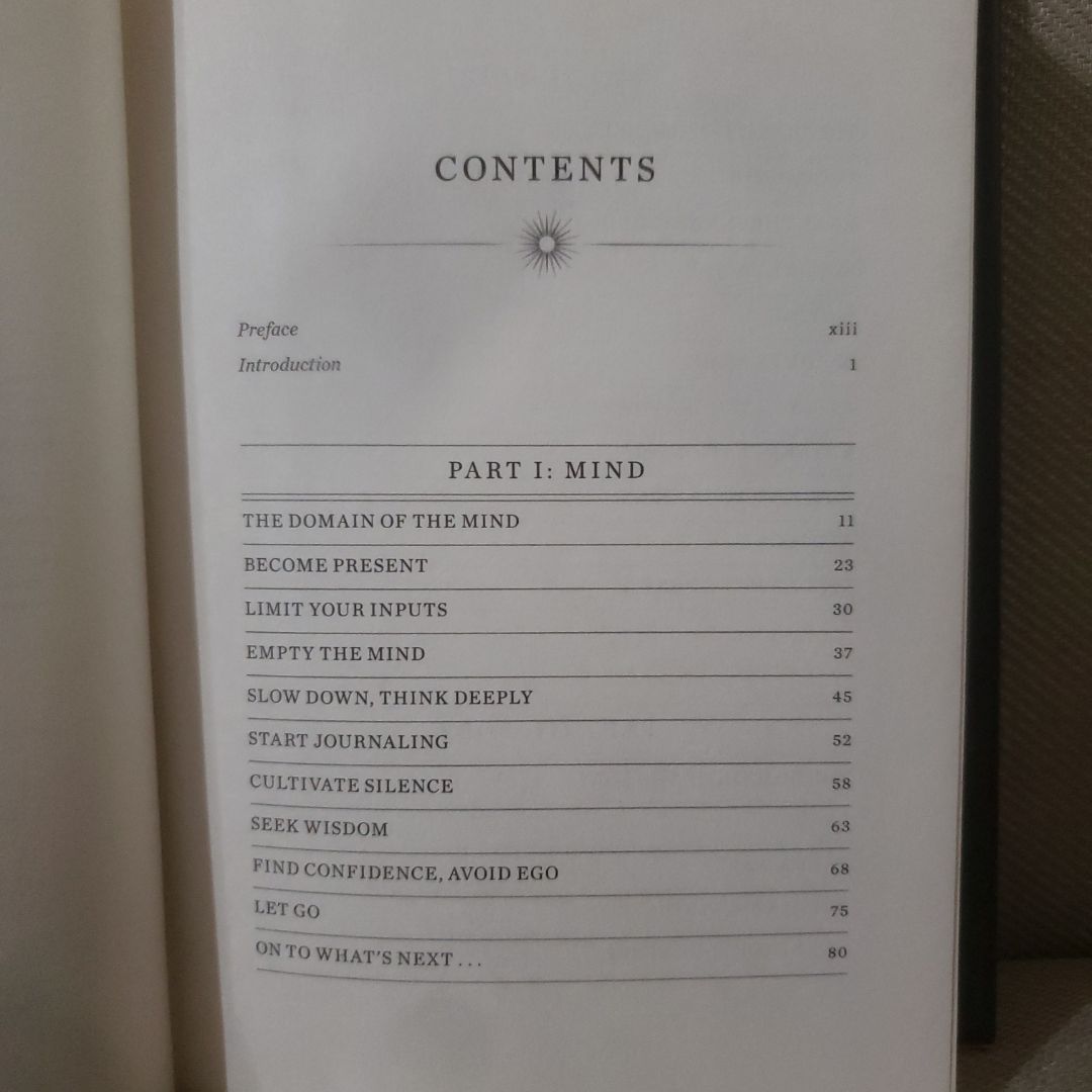 Stillness Is the Key