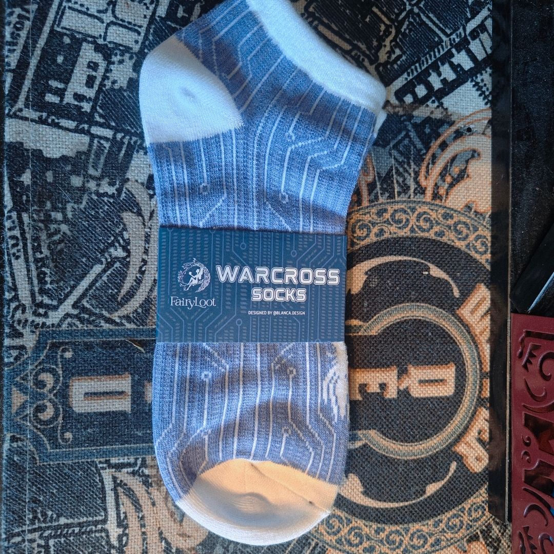 FairyLoot Exclusive Warcross Socks – Bookish Merchandise