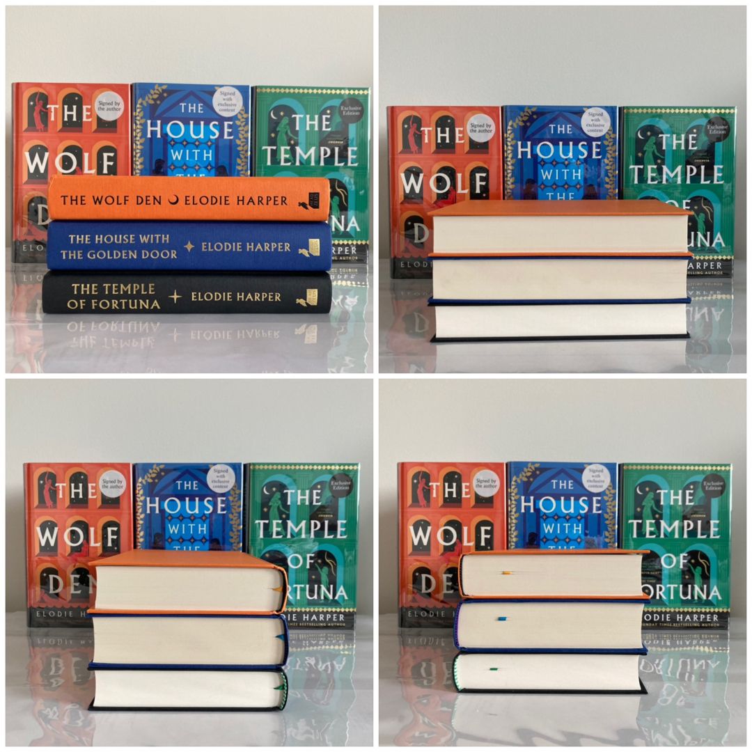 The Wolf Den Trilogy UK SIGNED LIMITED First Editions by Elodie Harper ...