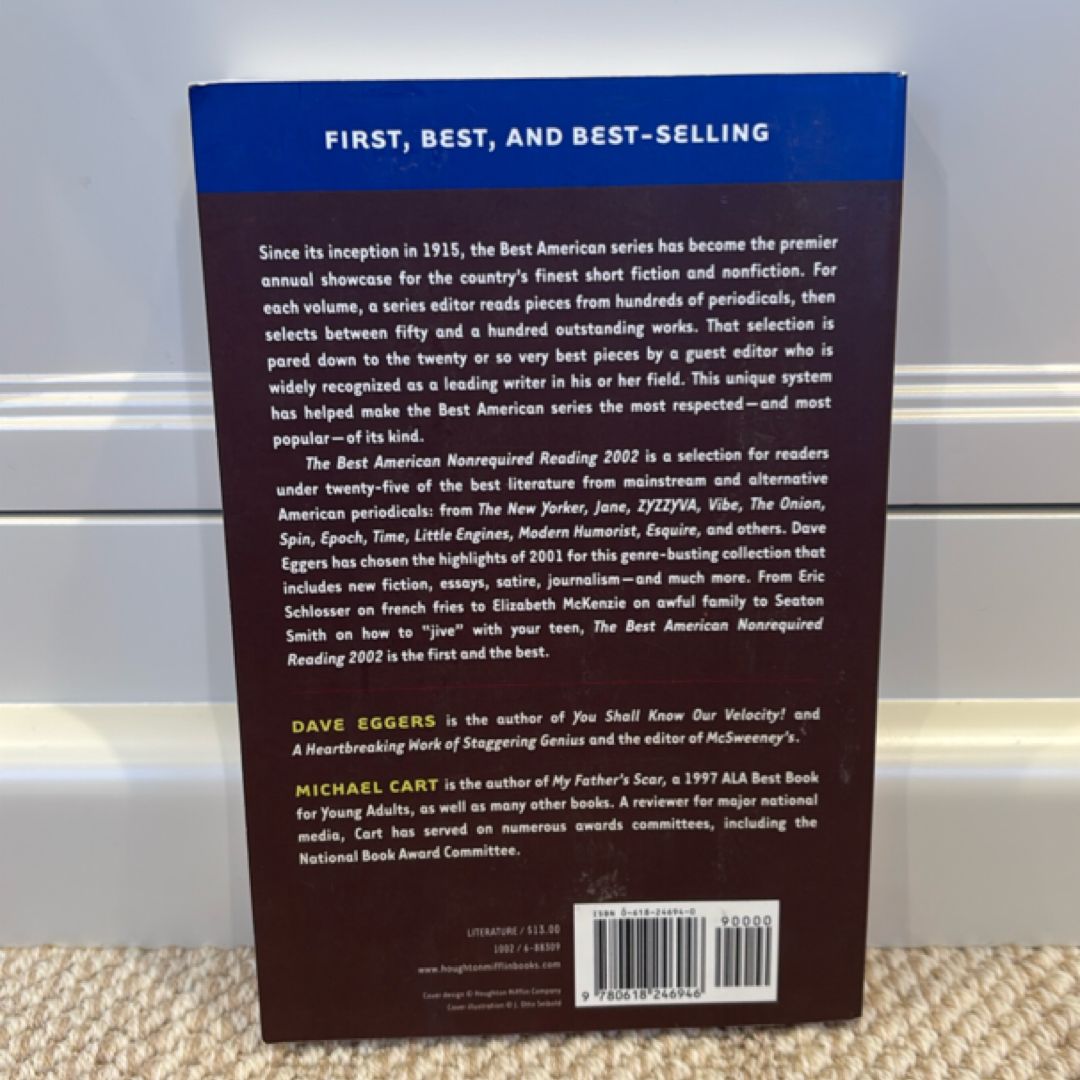 The Best American Nonrequired Reading 2002