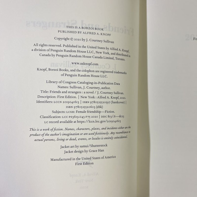 Friends and Strangers