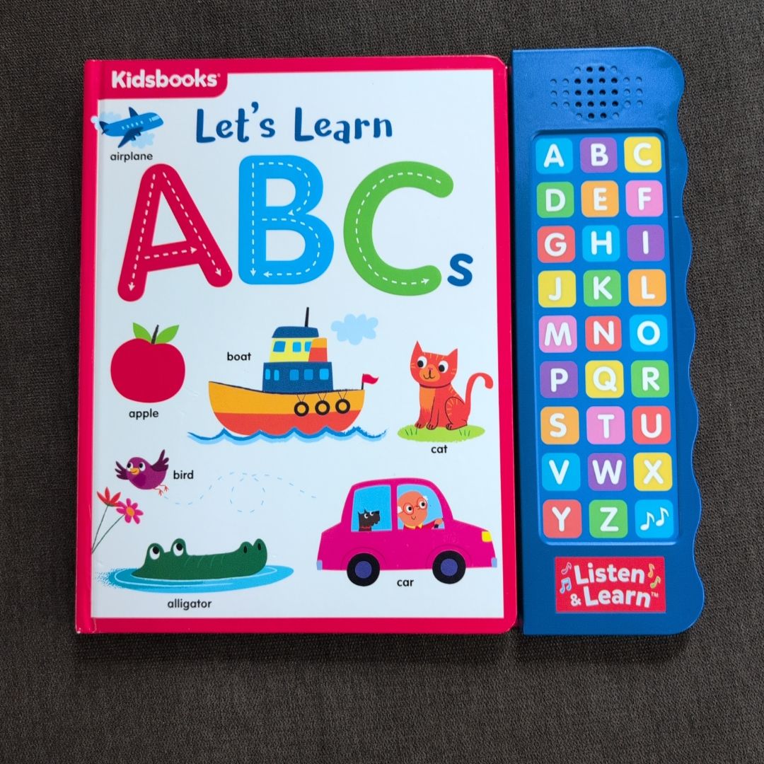 27-Button Sound Book Let's Learn ABCs