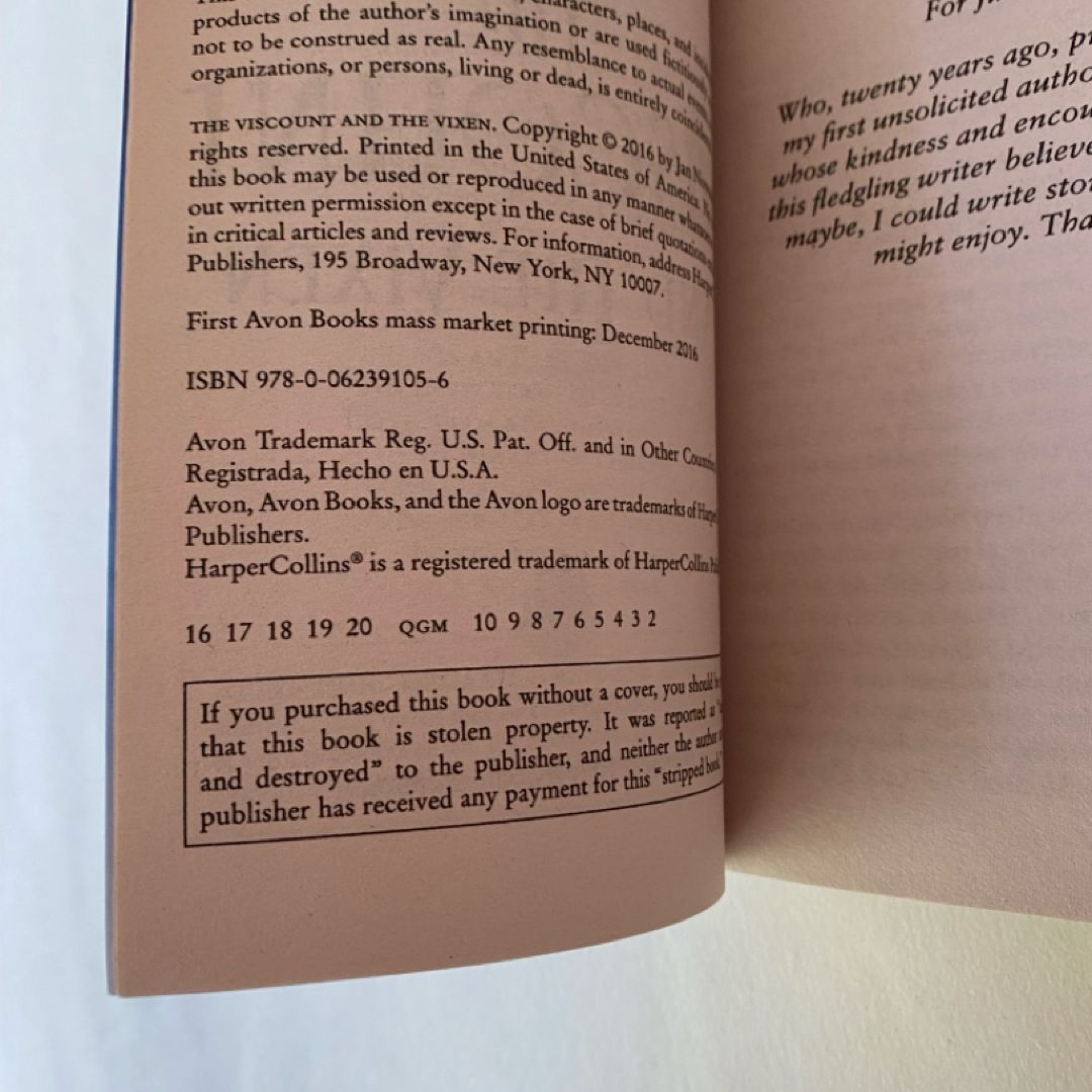 The Viscount and the Vixen