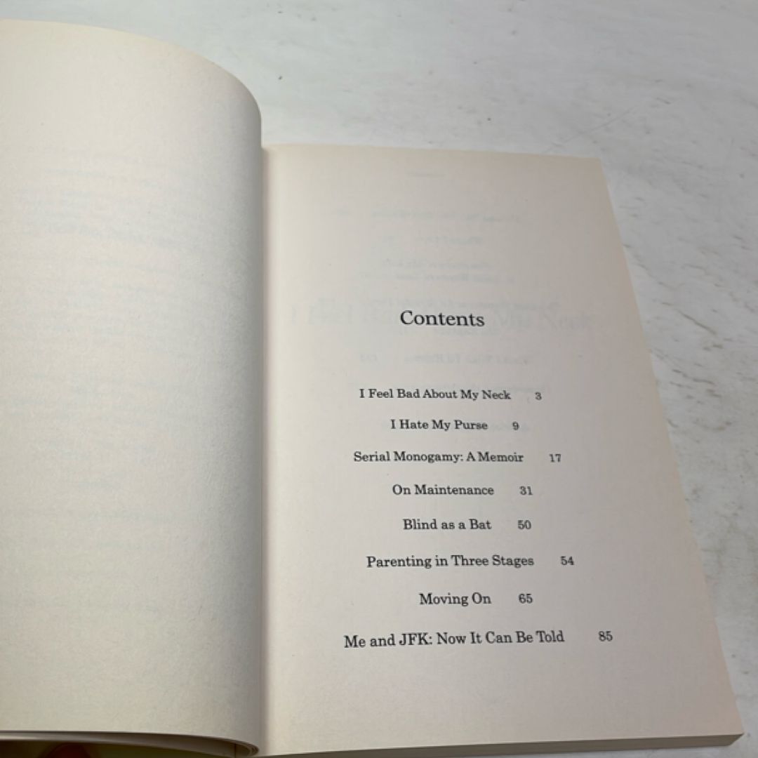 I Feel Bad about My Neck