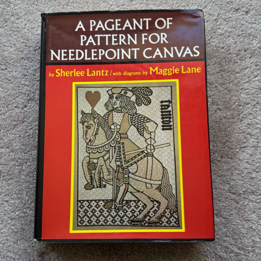 A Pageant of Pattern for Needlepoint Canvas