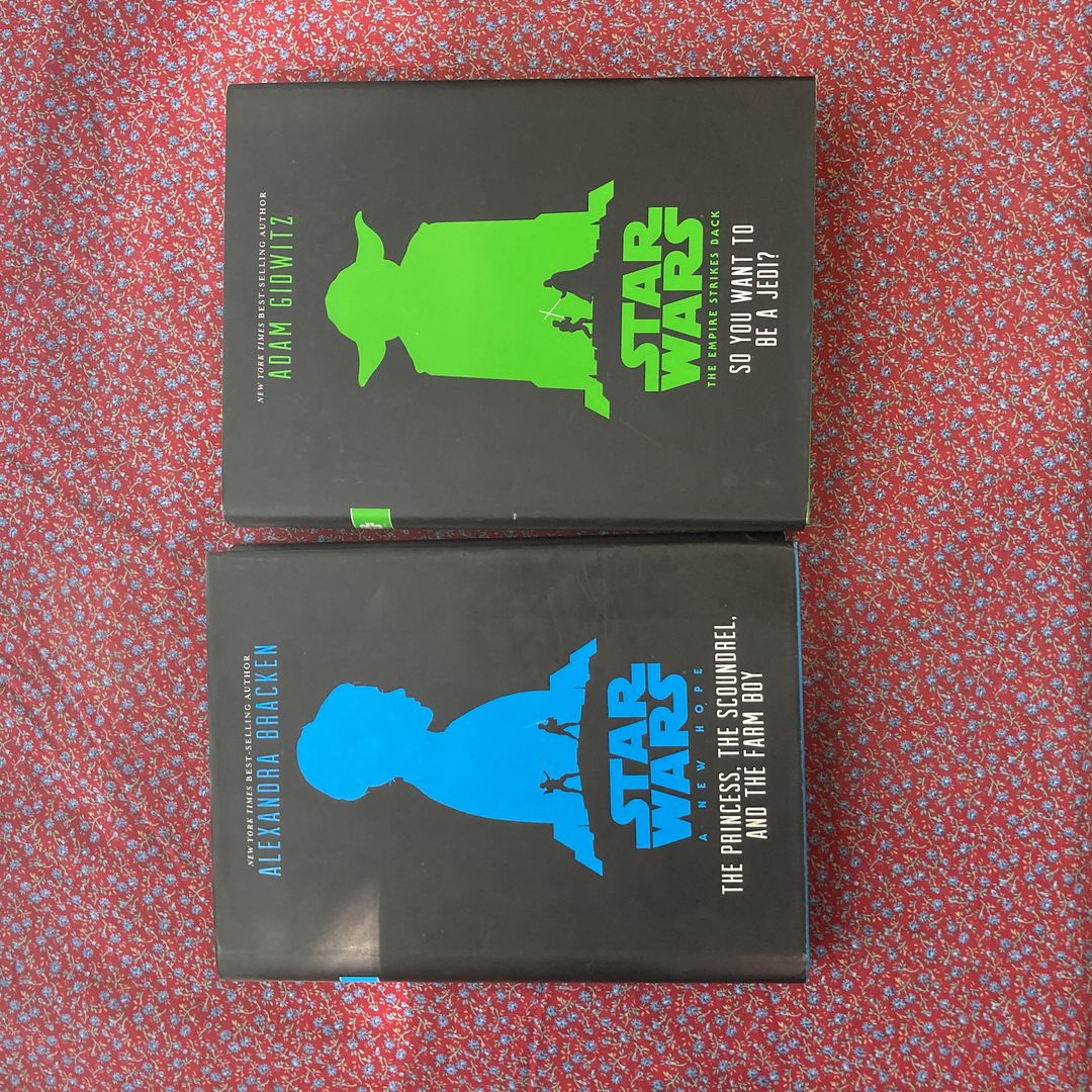 Star Wars: a New Hope the Princess, the Scoundrel, and the Farm Boy book set