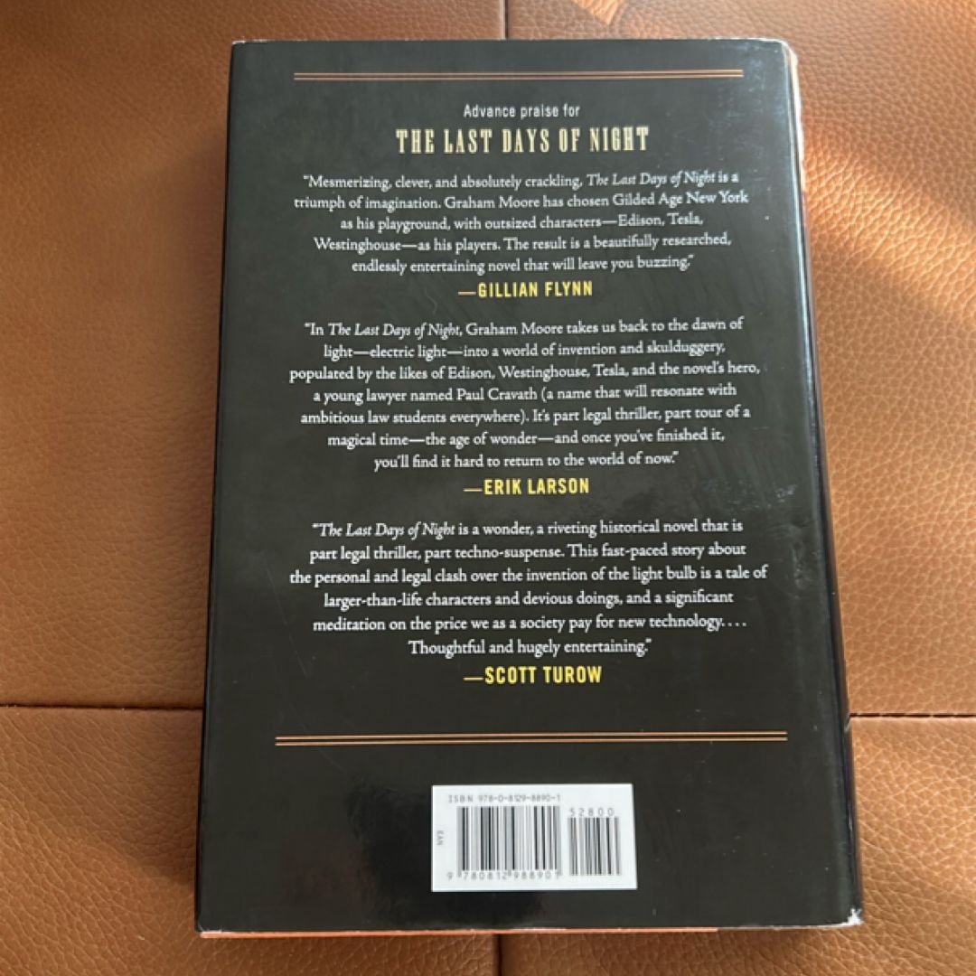 The Last Days of Night *1st 1st*