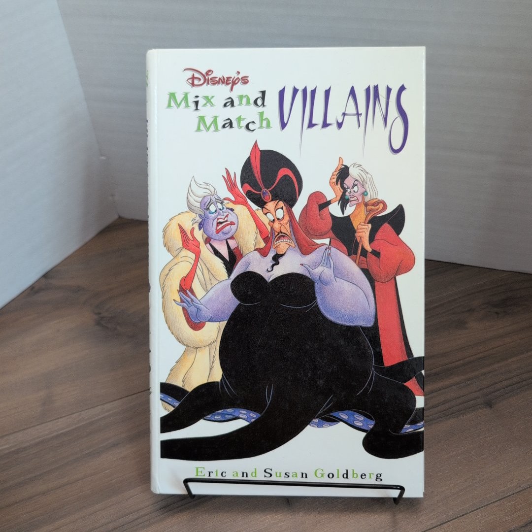 Disney's Mix and Match Villians Book