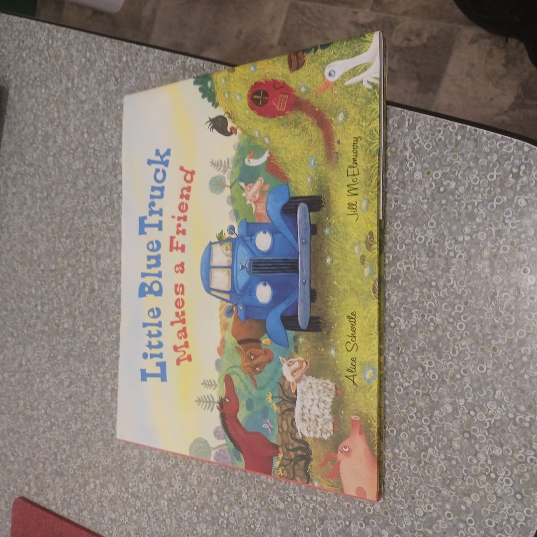 Little Blue Truck Makes a Friend