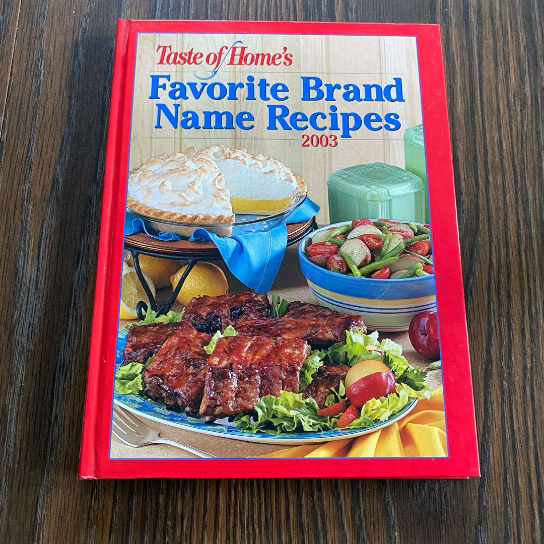 Taste of Home Brand Name Recipes 2003 Cookbook