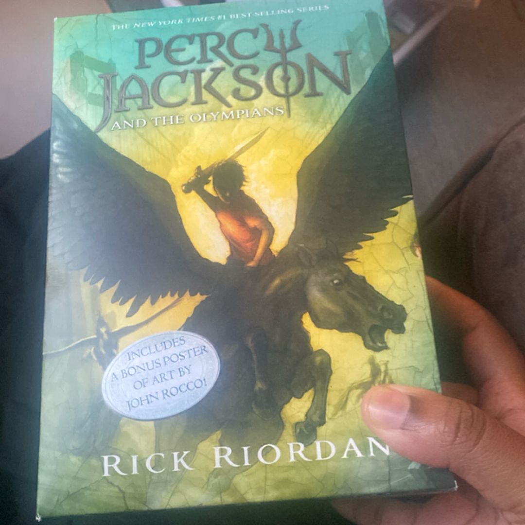 Percy Jackson and the Olympians 5 Book Paperback Boxed Set 