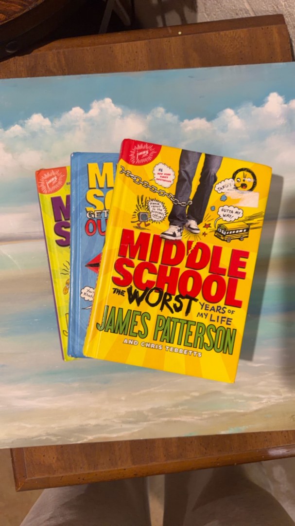 Middle School Lot of 3 Books