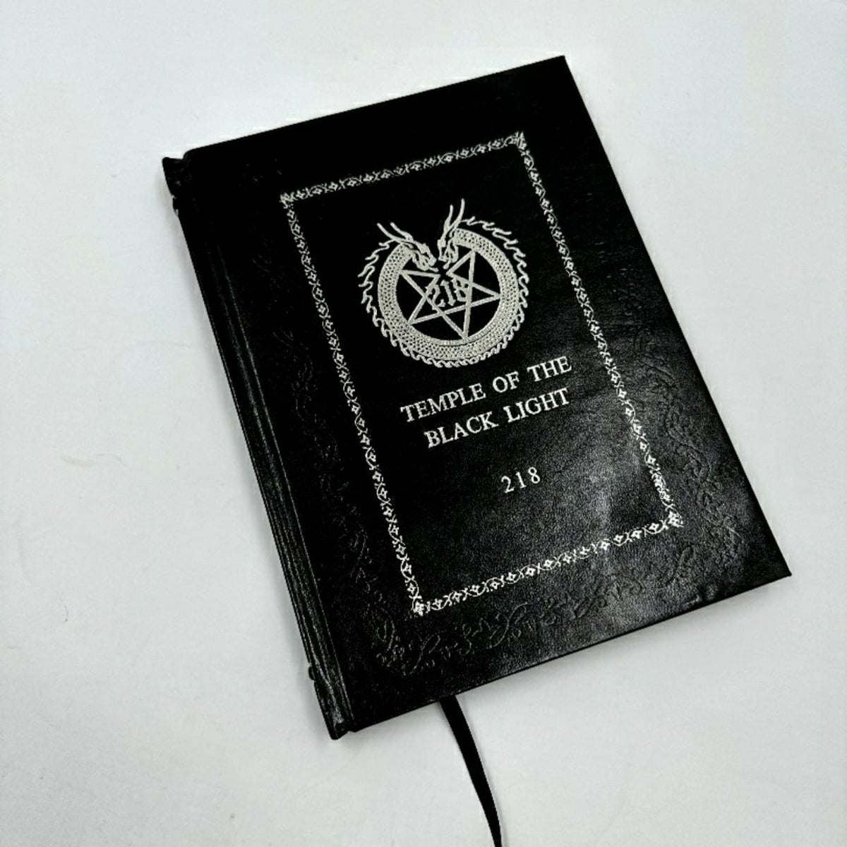 Temple of the Black Light by liber azerate Leather-Bound by liber
