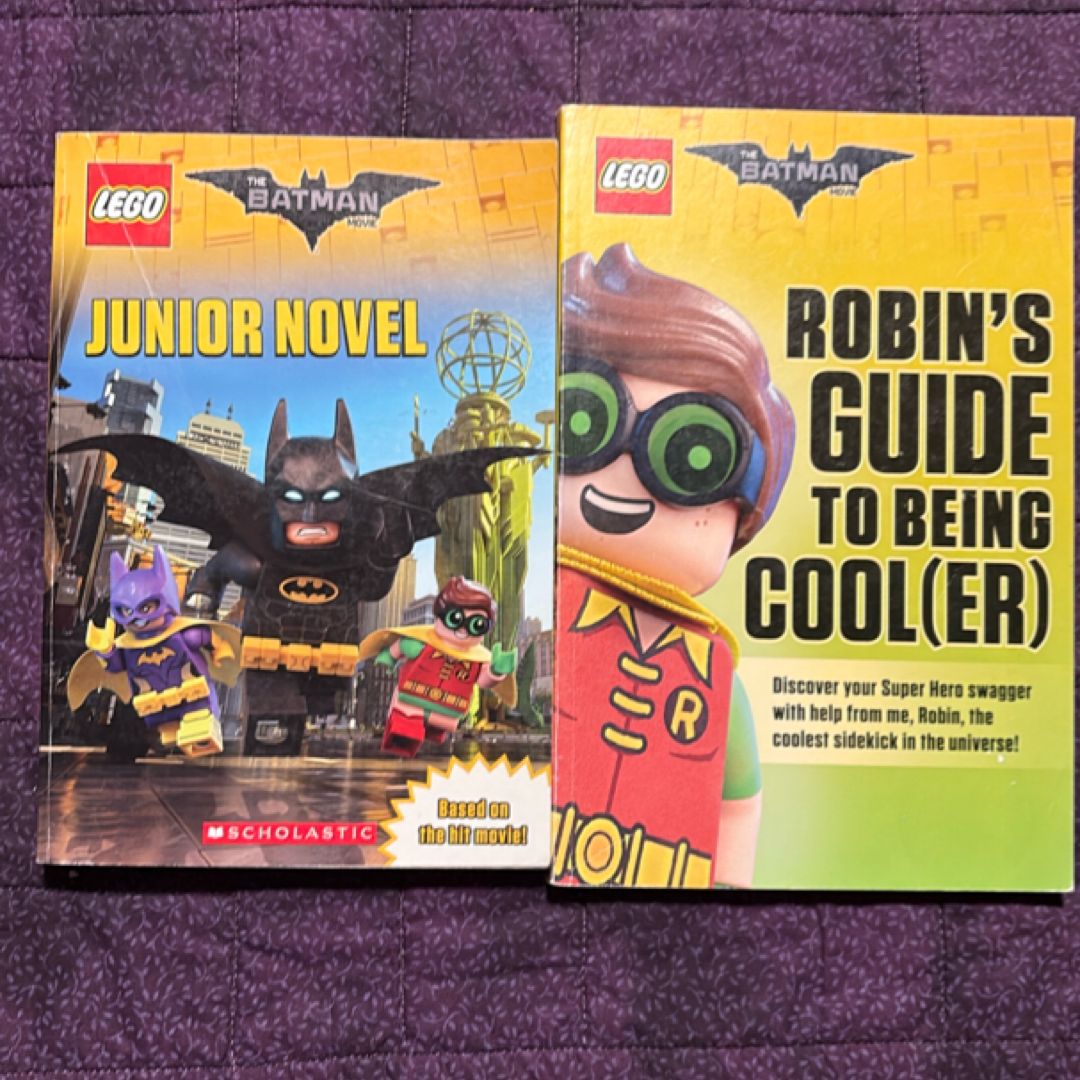 LEGO Batman Book Set (2 Books) | Kids Action & Adventure | DC Comics
