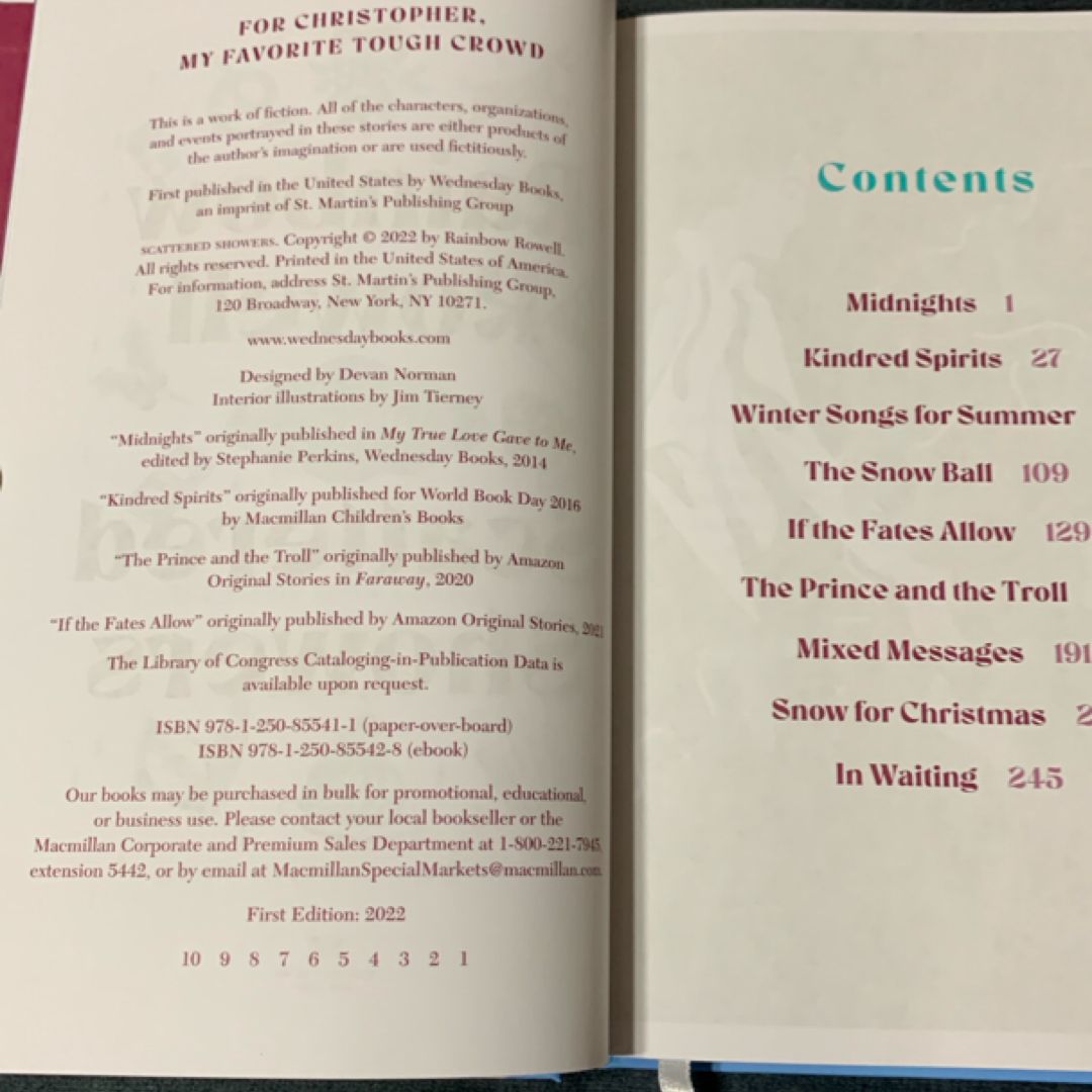 Scattered Showers (1st ed., new)