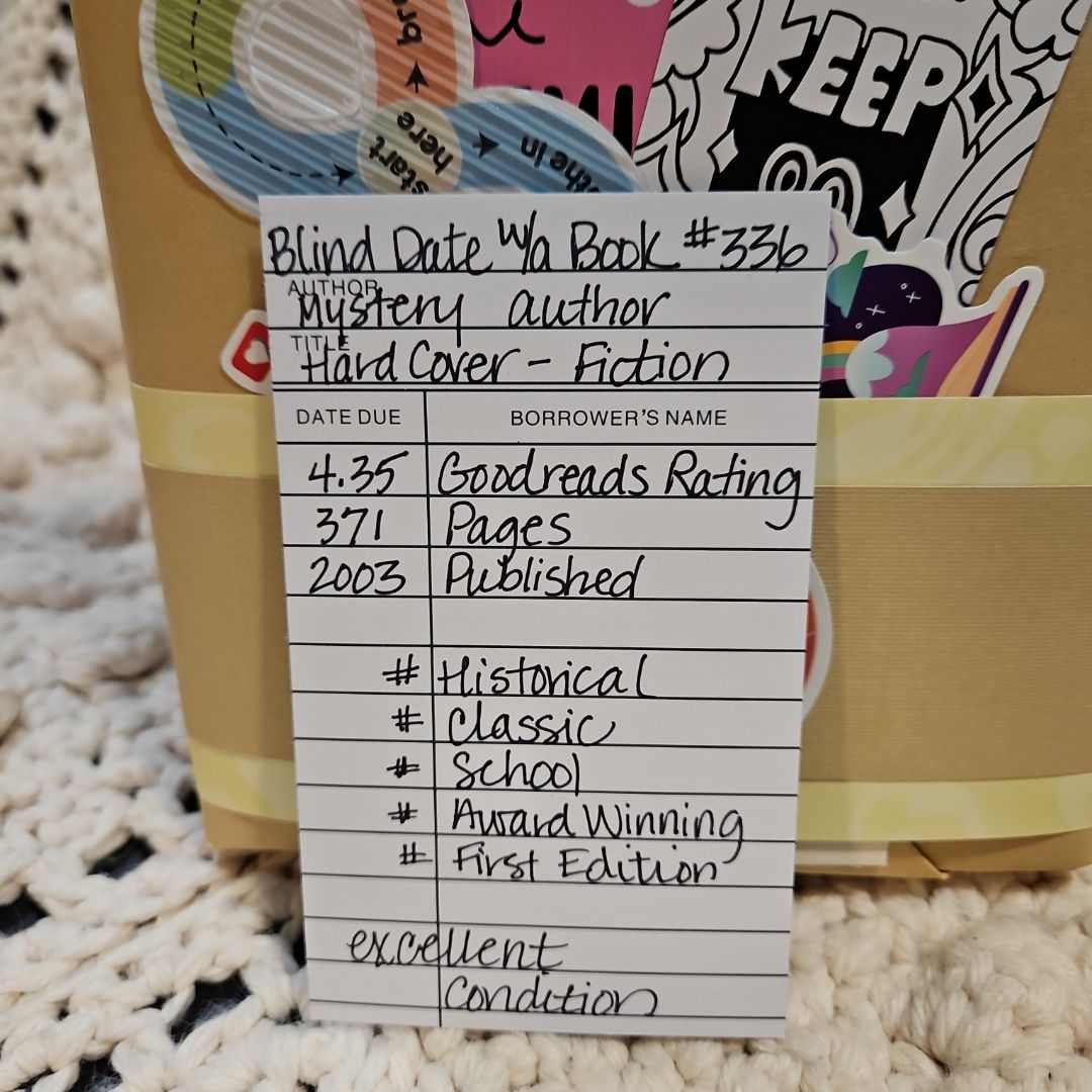 Blind Date with a Book #336 by Mystery Author, | PangoBooks