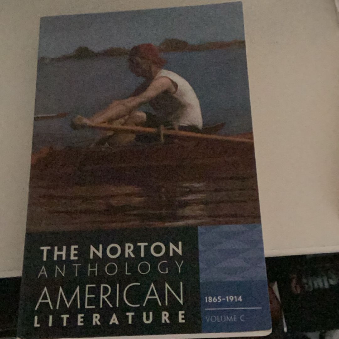 The Norton Anthology of American Literature, 1865-1914