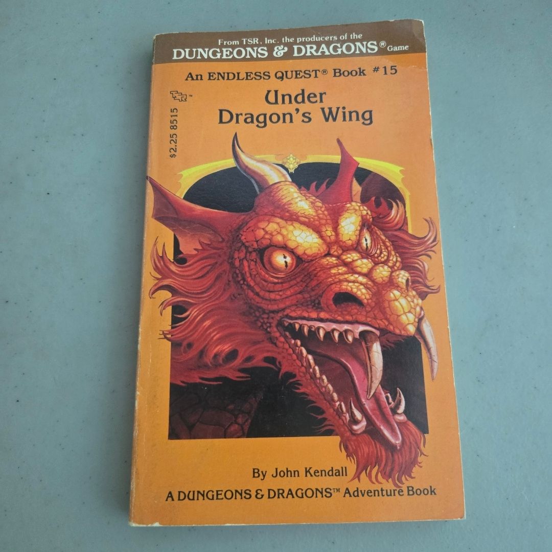 Dungeons and Dragons Under Dragon's Wing Endless Quest