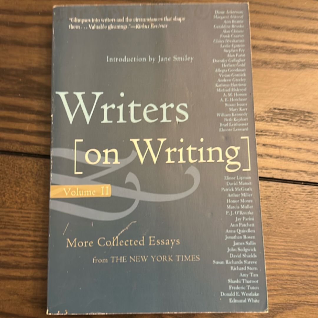Writers on Writing, Volume II