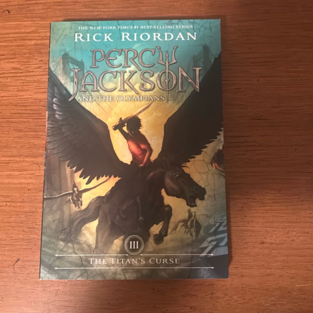 The Last Olympian – Percy Jackson Book 5, Rick Riordan, Trade Paperback, Very Good