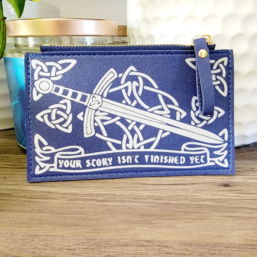 Owlcrate Silver in the Bone Card Holder