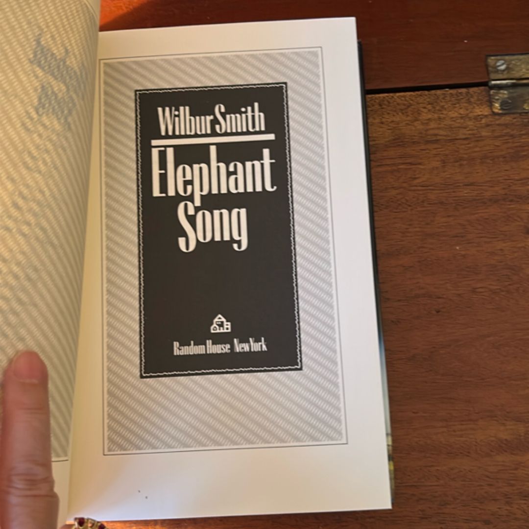 Elephant Song (1st Ed/1st)