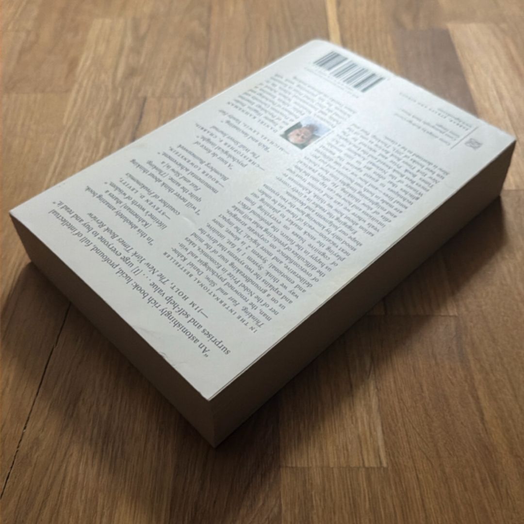 Thinking, Fast and Slow