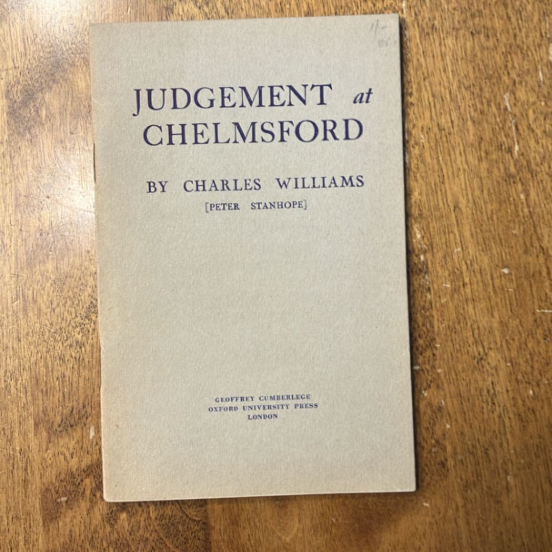 Judgement at Chelmsford (1946)