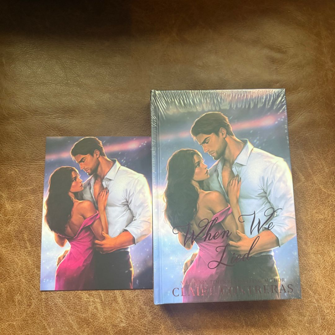 When We Lied by Claire Contreras - Bookaholic Book Box Edition