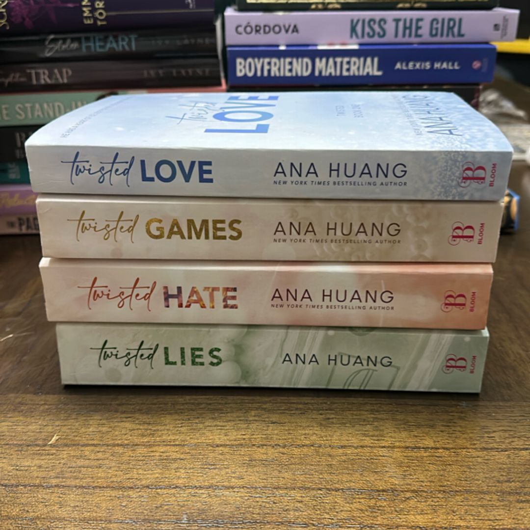 Twisted Series 4 Books Collection Set (twisted Love, Twisted Games, Twisted Hate & Twisted Lies)