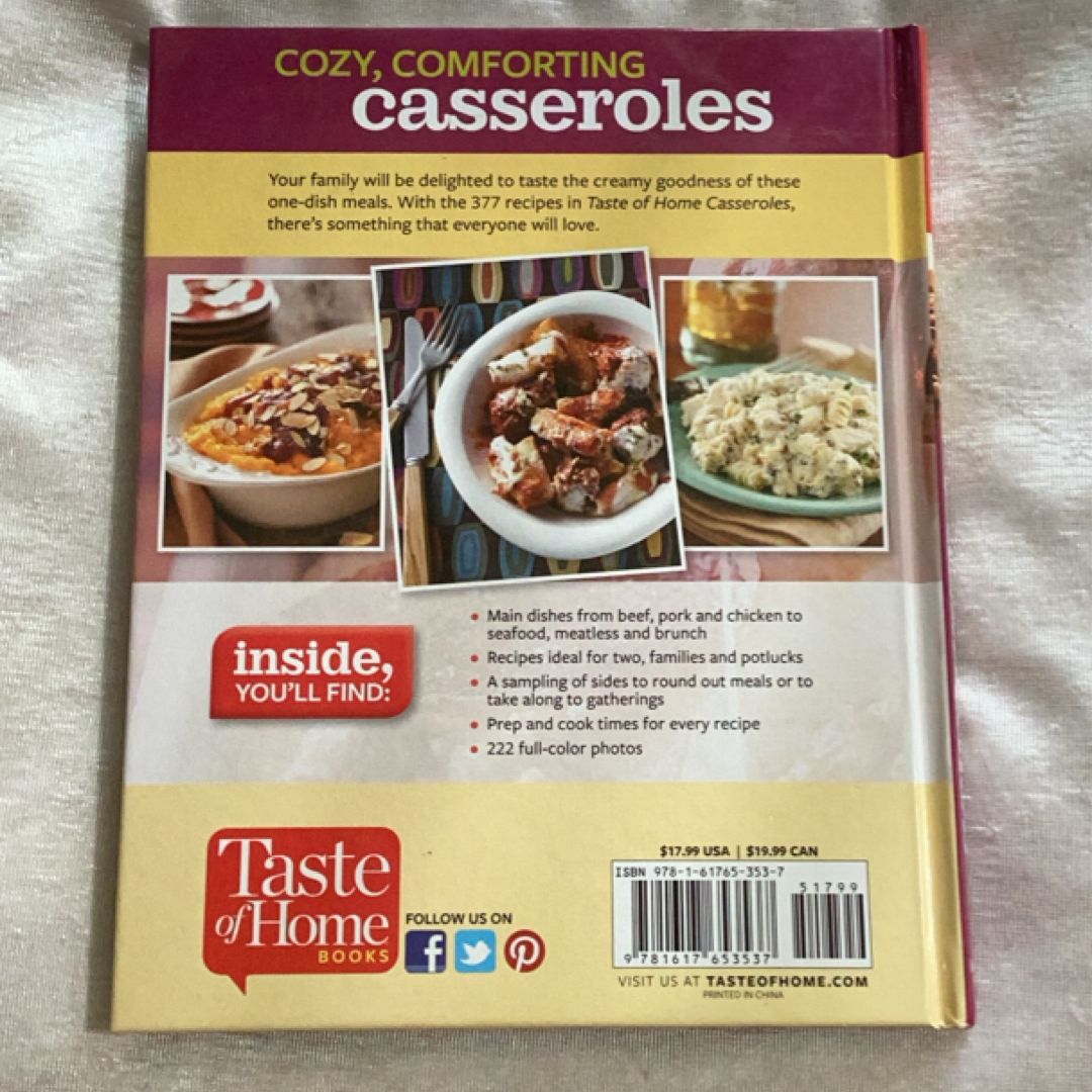 Taste of Home Casseroles