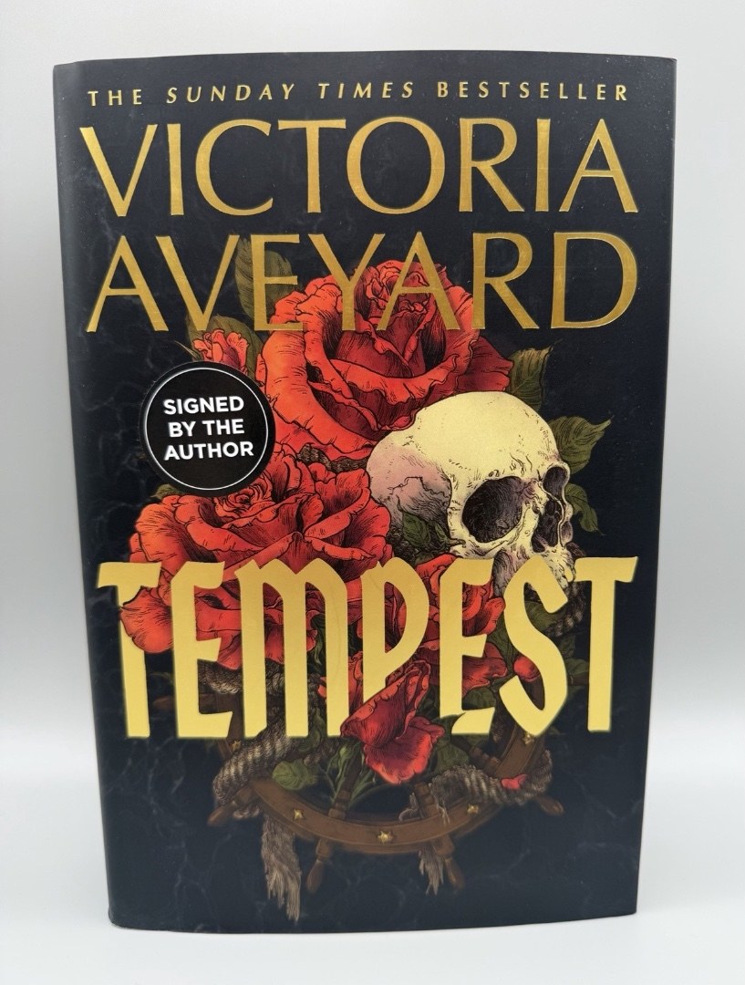 Tempest SIGNED Victoria Aveyard Goldsboro UK First Special Edition Numbered New