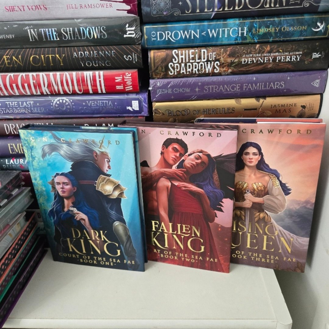 Dark King court of the sea fae signed special edition 