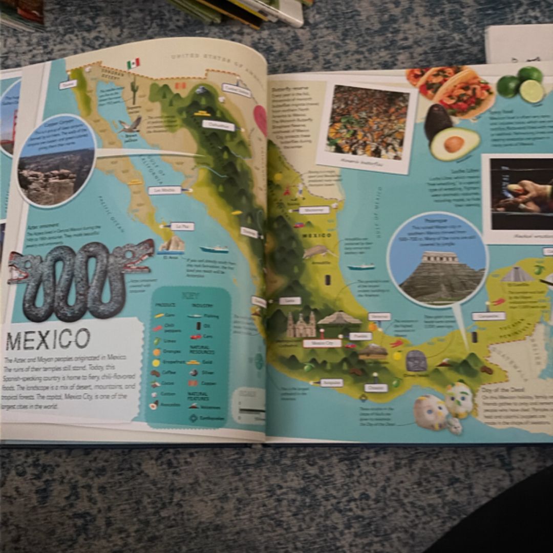 Children's Illustrated Atlas by DK, Smithsonian Institution