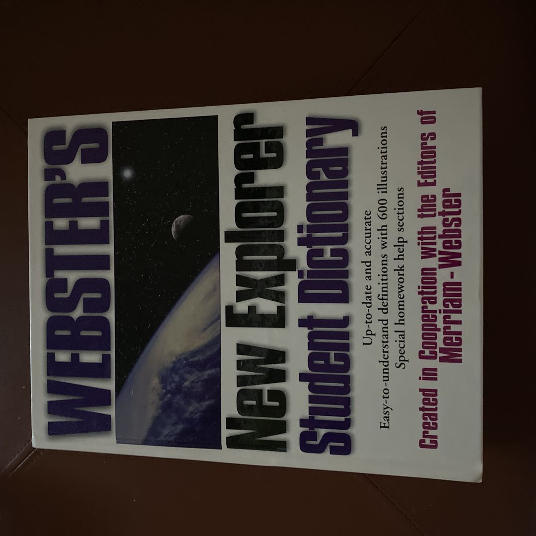 Webster's New Explorer Student Dictionary