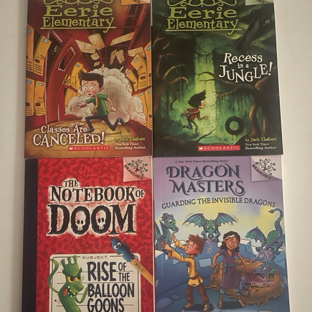 Branches Book Bundle: Eerie Elementary, Dragon Masters
