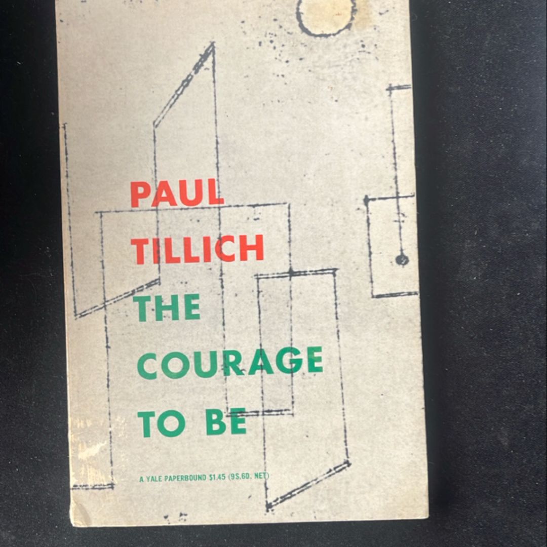 The courage to be 