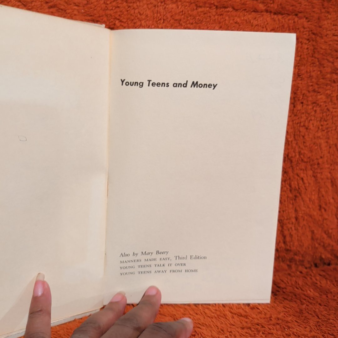 Young Teens & Money 