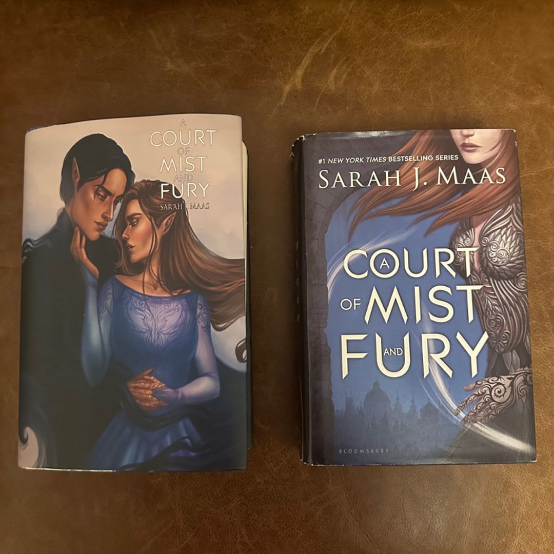 a court of mist and fury first edition with special edition dust jacket