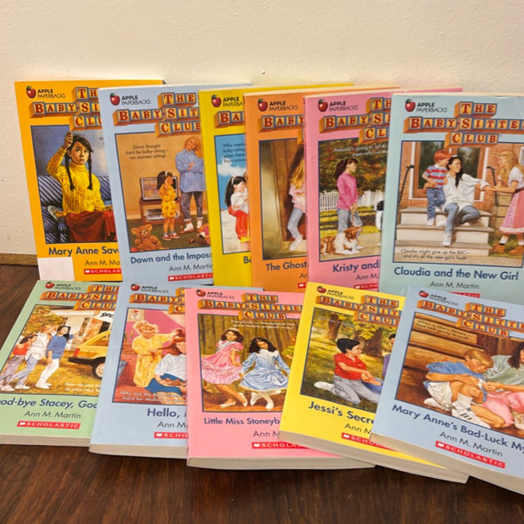 The Baby-Sitters Club book bundle 11 booka