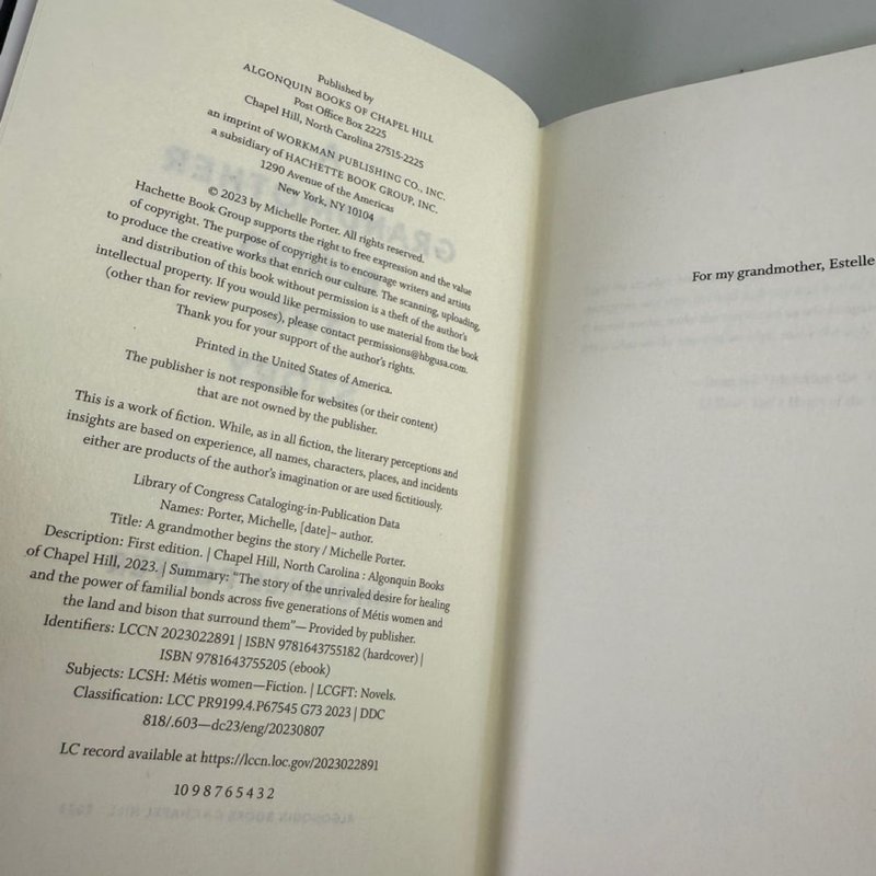 A Grandmother Begins the Story