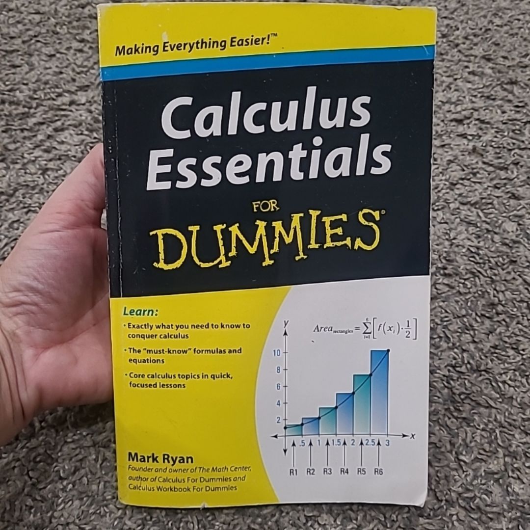 Calculus Essentials for Dummies