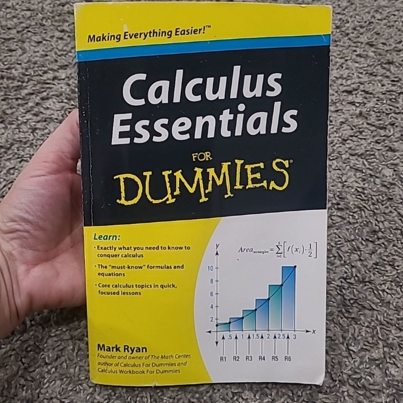 Calculus Essentials for Dummies by Mark Ryan