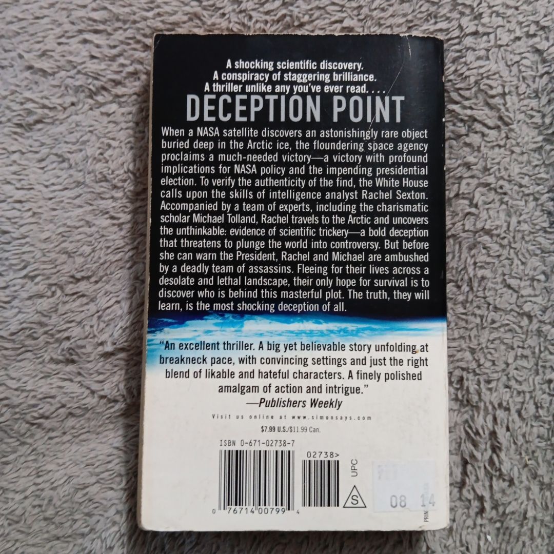 Deception Point by Dan Brown, Paperback | Pangobooks