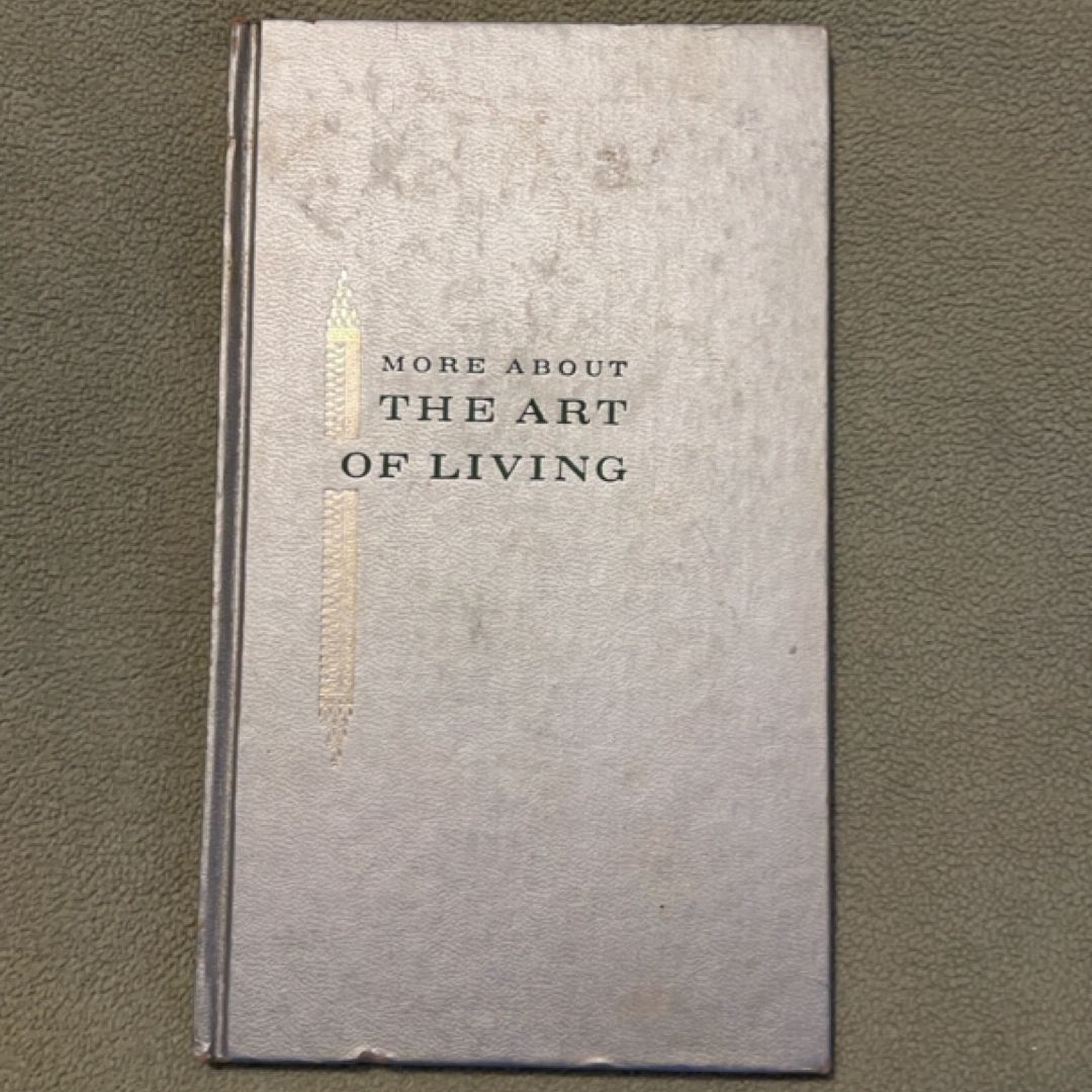 More About The Art of Living