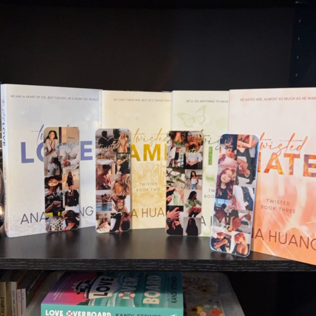 Twisted Series Ana Huang 4 Books Collection Boxed Set (Twisted Love, Twisted Games, Twisted Hate, Twisted Lies)