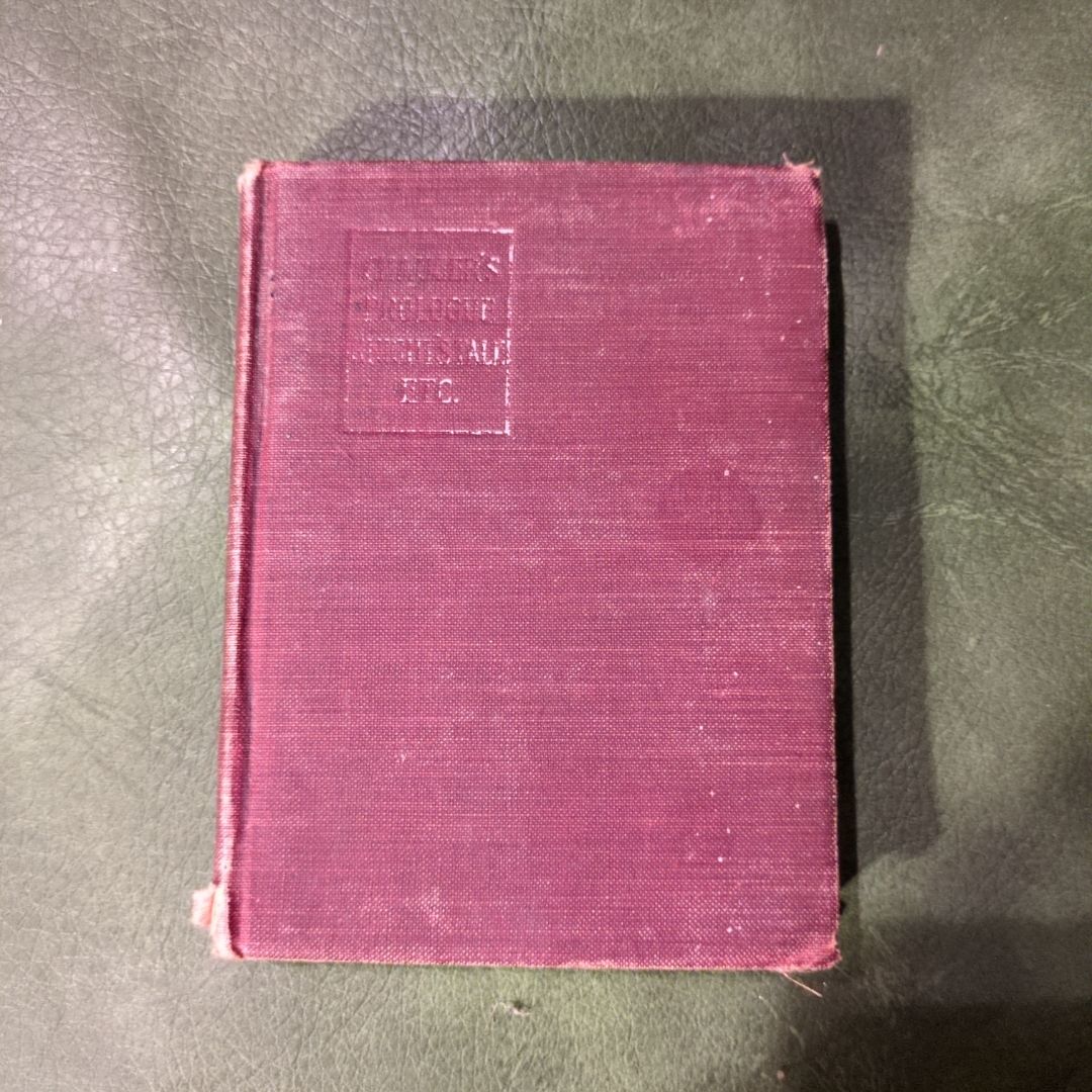 VINTAGE 1905 -- The Knight's Tale and the Nun's Priest's Tale