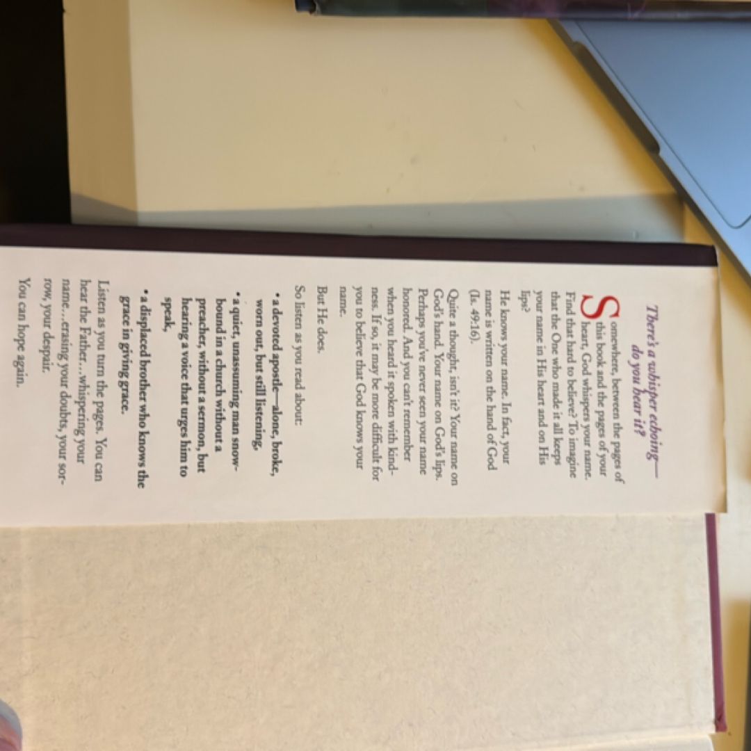 When God Whispers Your Name