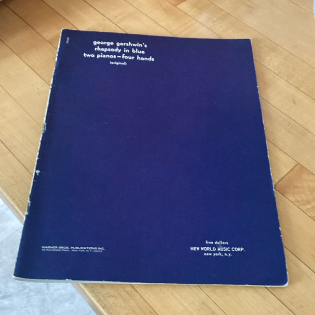 Rhapsody in Blue (2 piano version)